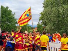 Fotos del histórico bronce de Aragón en triatlón