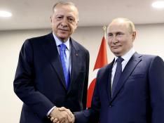 Erdogan y Putin se reúnen este viernes.