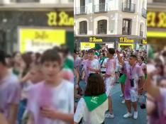Las charangas toman las calles de Huesca