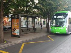 El nuevo autobús eléctrico comienza su recorrido en Zaragoza