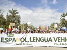 Política lingüística en la educación en Cataluña