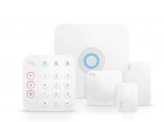 El kit de Ring Alarm básico ofrece cinco 'gadgets' para controlar las entradas y movimientos del hogar por 250 euros.