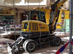 Obras en la Comerciantes de la calle San Miguel: "Es como si estuviésemos cerrados"