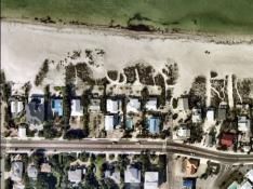 El rastro de destrucción del huracán Ian en Florida, desde el aire