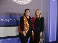 María del Monte e Inmaculada Casal acudieron el pasado día 15 a la entrega del Premio Planeta