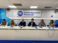 Candidatos PP Zaragoza, Comité Ejecutivo Provincial