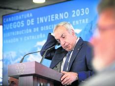 Alejandro Blanco, presidente del COE, certificó en junio el fin de la candidatura conjunta