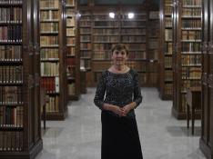 La escritora, filóloga, catedrática universitaria e investigadora española Paloma Díaz-Mas ingresa este domingo en la silla "i" de la Real Academia Española