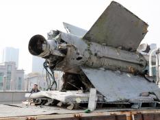 Debris of North Korean missile recovered by South Korea