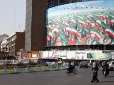 Foto de archivo de la plaza Valiasr​​, epicentro de las protestas en Teherán