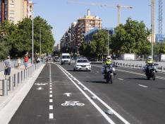 Carriles bici en Zaragoza