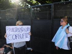 An Argentine federal court found VP Fernandez de Kirchner guilty in a corruption case, in Buenos Aires