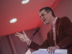El presidente del Gobierno de España y secretario general del PSOE, Pedro Sánchez