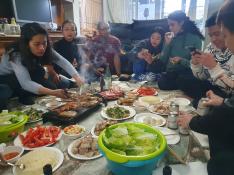 Celebración del 'Tet' (Nuevo año vietnamita) en Zaragoza