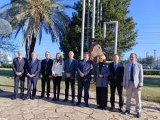 Cepsa, Enagás Renovable y Alter Enersun han firmado en Palos de la Frontera (Huelva) un acuerdo para desarrollar conjuntamente en Huelva una planta de hidrógeno verde