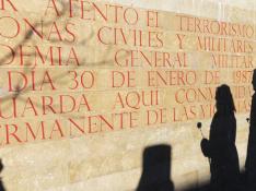 Homenaje a las víctimas del atentado de San Juan de los Panetes.