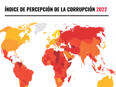 Índice de percepción de la corrupción 2022.