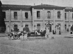 Una imagen del edificio a principios del siglo pasado.