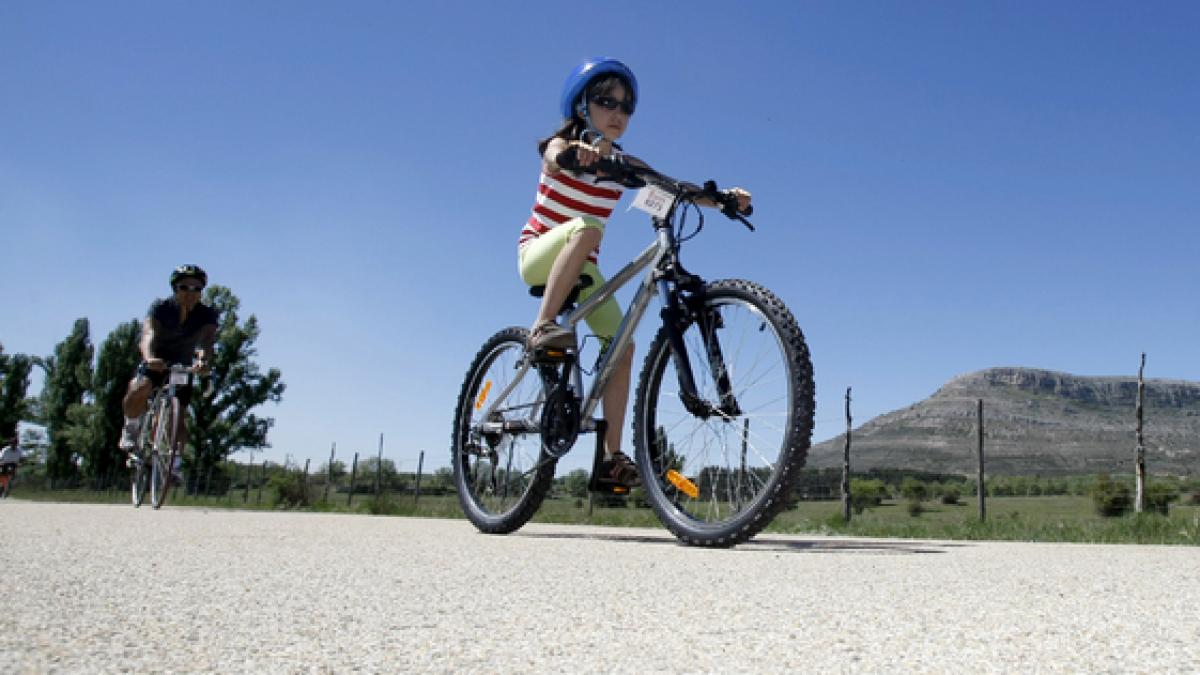 En la bicicleta online