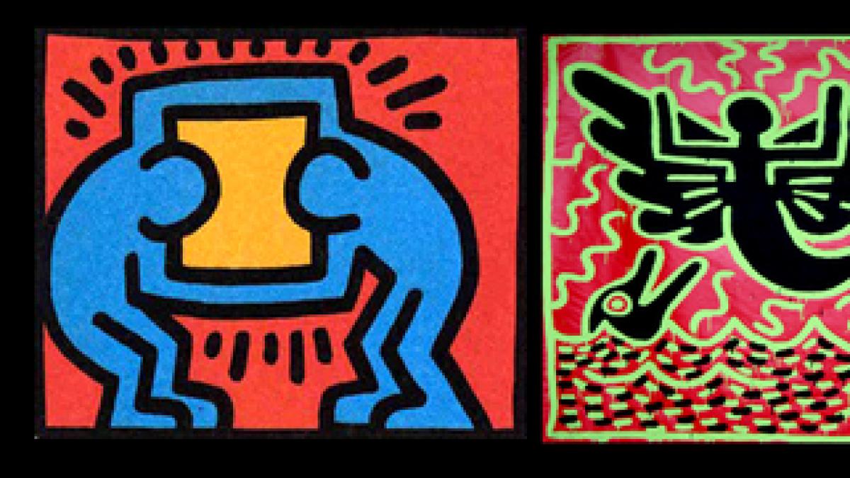 Eficiente Regulación jurado Pintando como Keith Haring