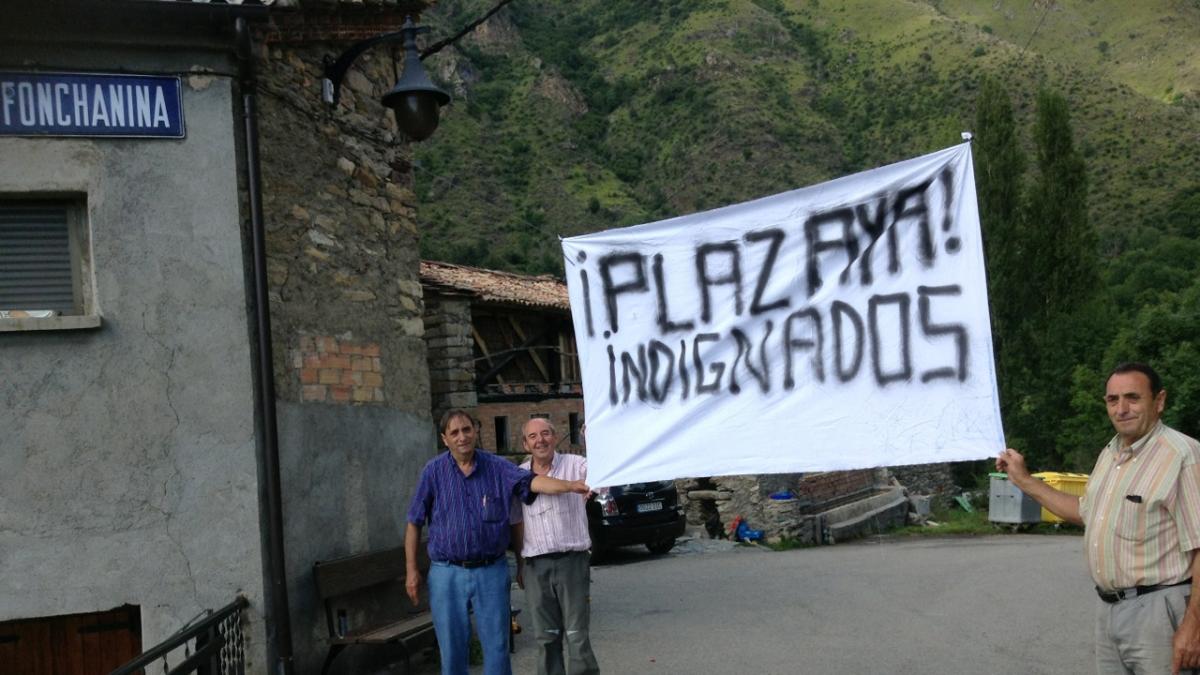 Los vecinos de Fonchanina reclaman una plaza del S. XXI