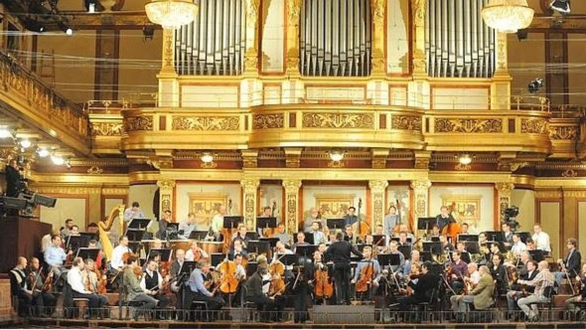 Zubin Mehta dirigie a la Filarmónica de Viena en el Concierto de Año Nuevo