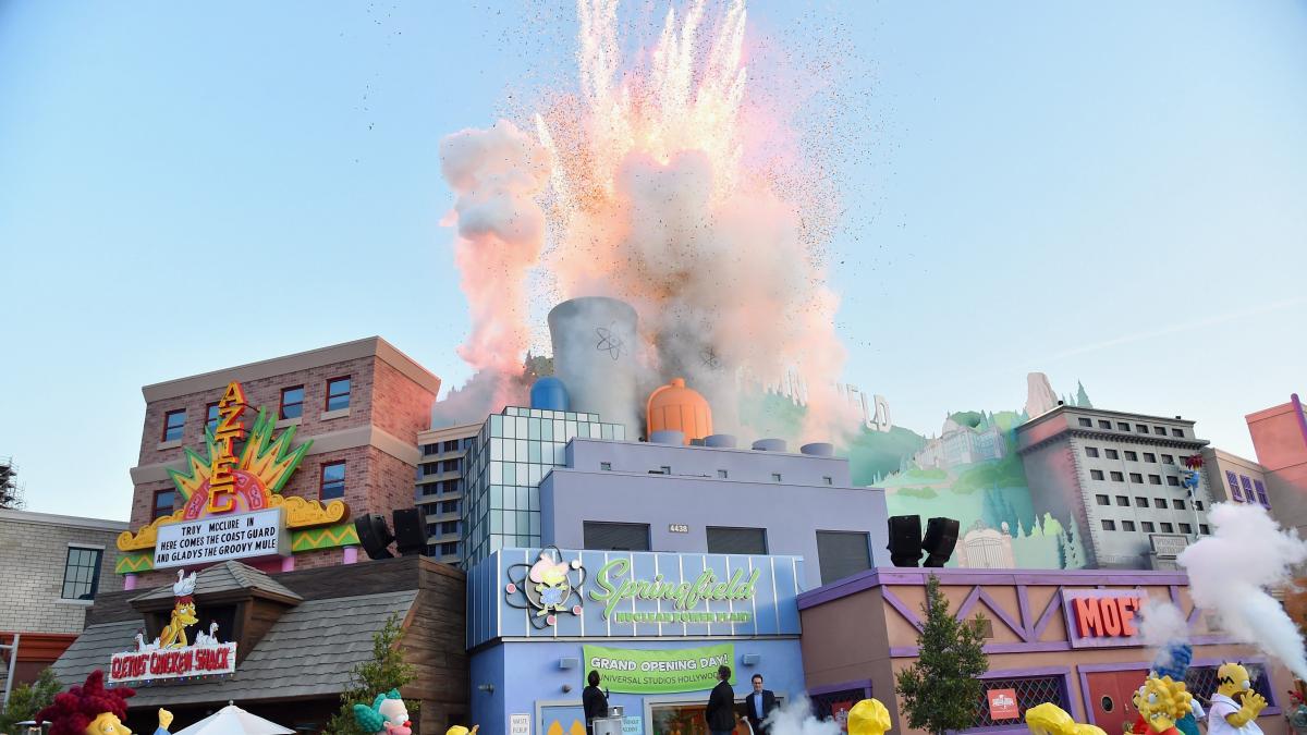 La Ciudad De Los Simpsons Springfield Recreada A Tamano Real En Los Angeles