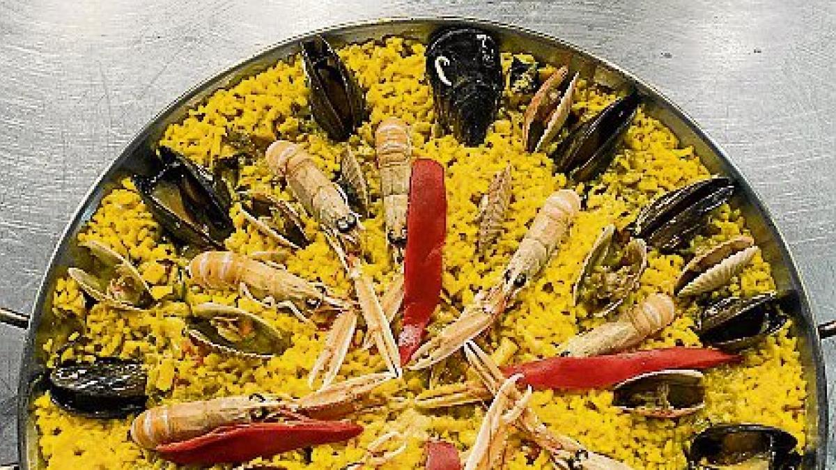 Arroz Con Mariscos Receta Gaston