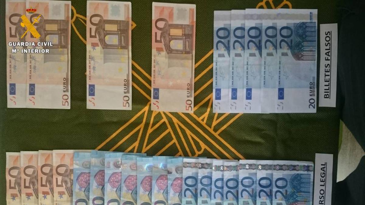 Alertan de la circulación de billetes falsos en gasolineras de Oleiros