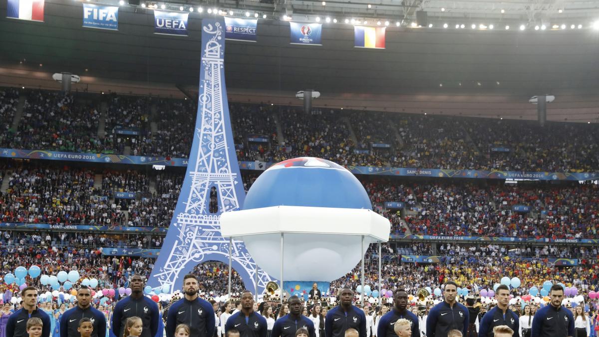 Ceremonia inaugural de la Eurocopa Imágenes