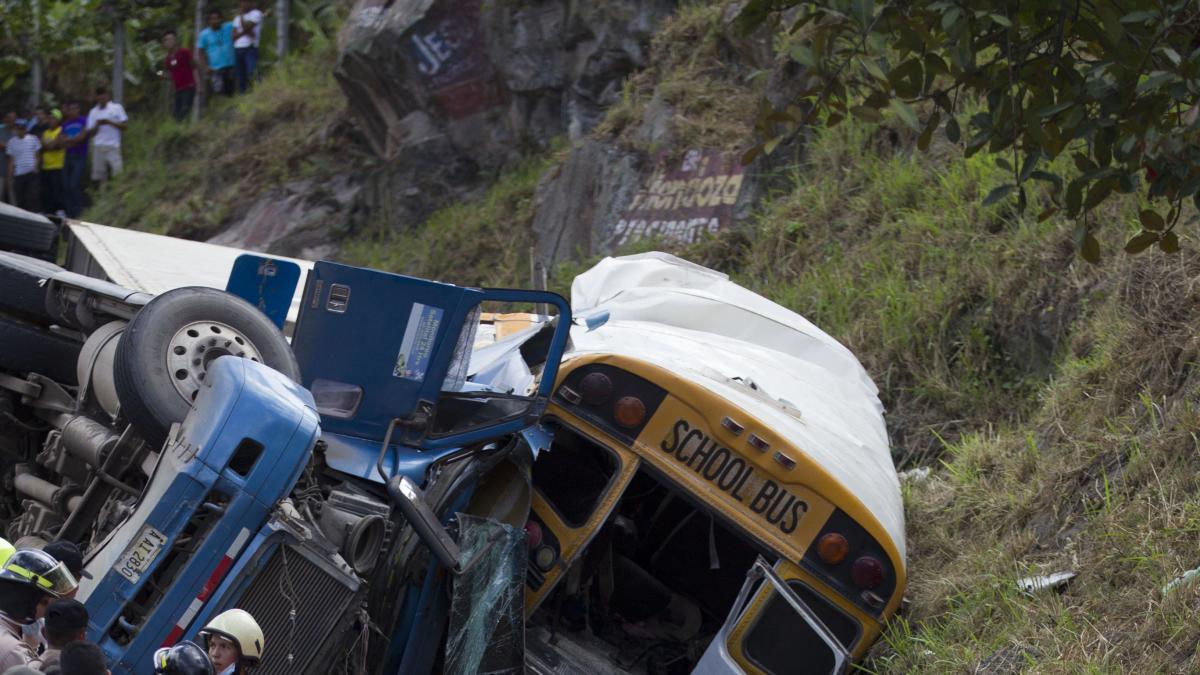 Fotos Grave accidente de autobús en Honduras Imágenes