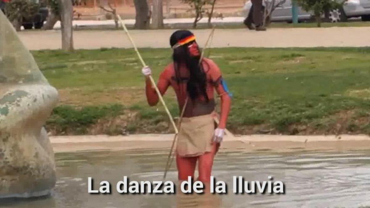 ¿Quién es el indio que se pasea por Zaragoza?