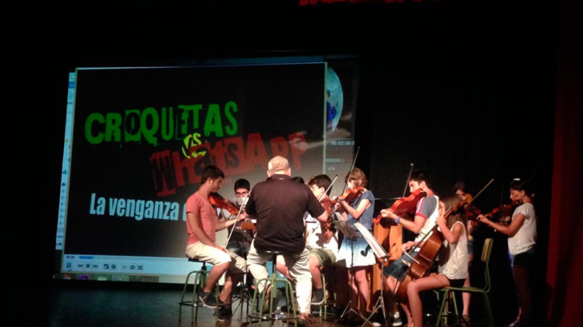 Quinto de Ebro saca la escuela de música a la calle Noticias de