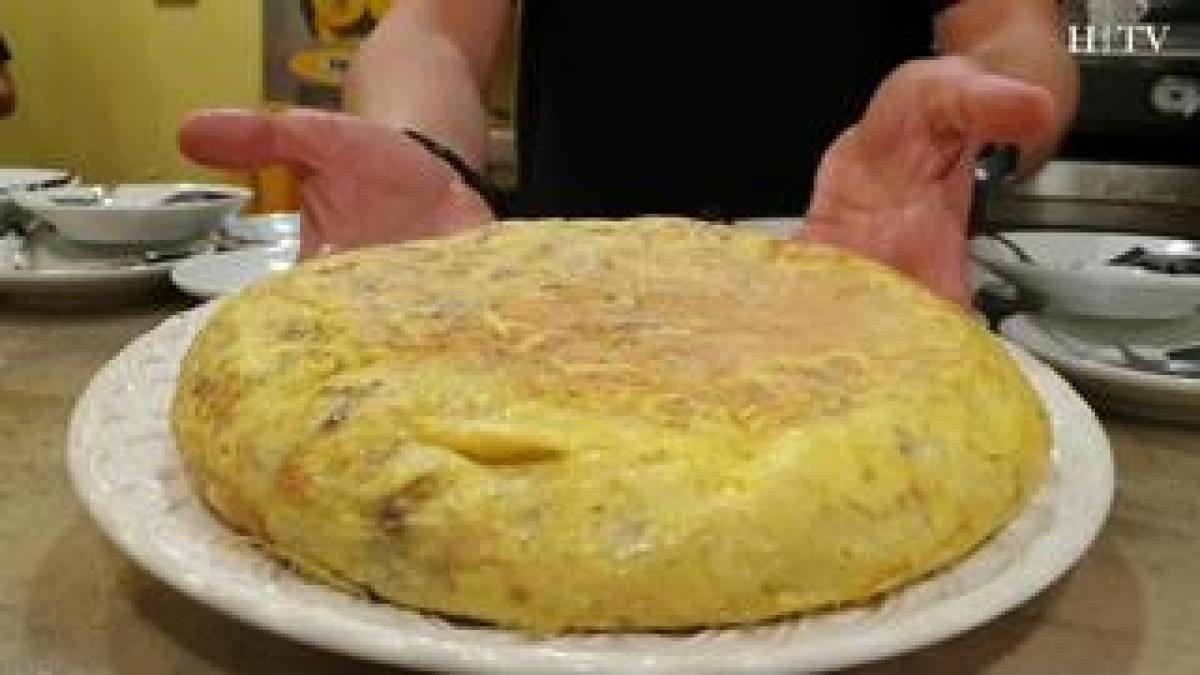Vídeo receta de la mejor tortilla de patata de Zaragoza