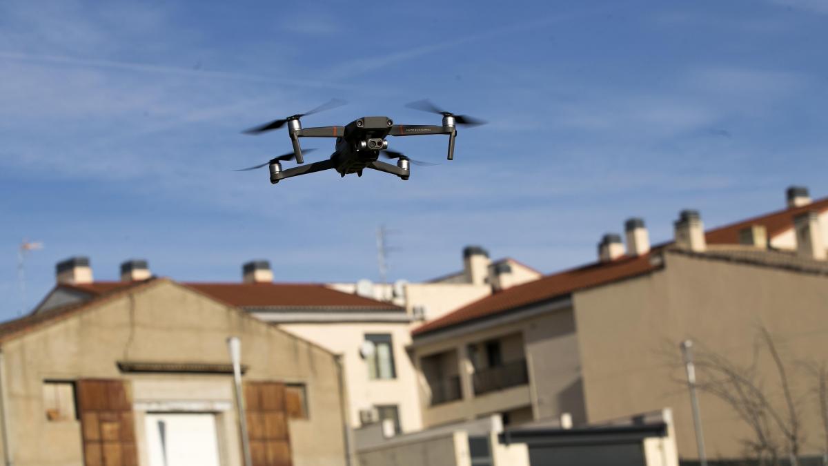 At passe bille Ekstremt vigtigt Una veintena de drones sobrevuela cada día Madrid