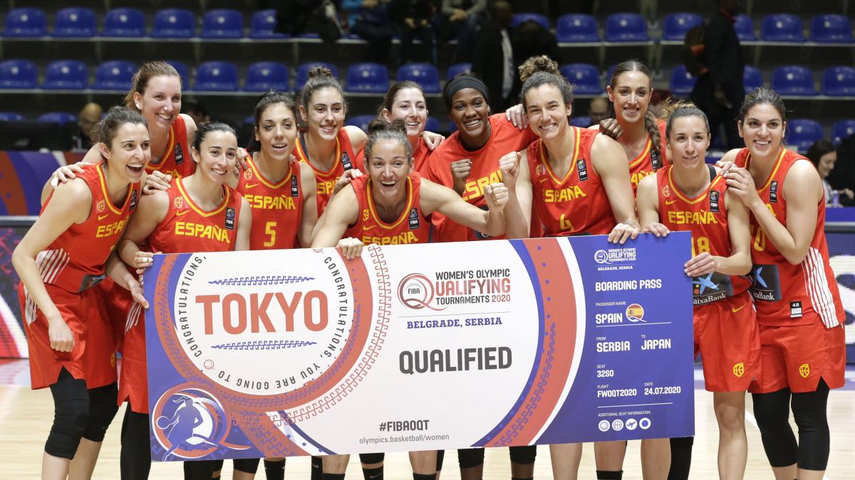 Baloncesto femenino: España su a Tokio