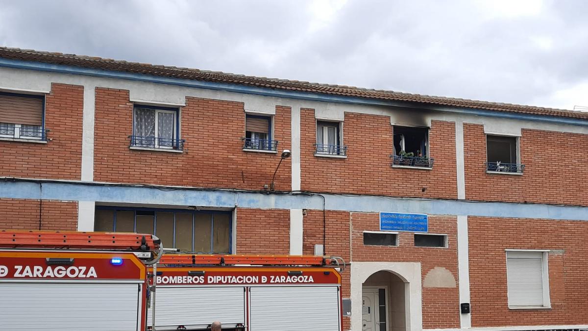 Sofocado Un Incendio En Una Vivienda De Calatorao