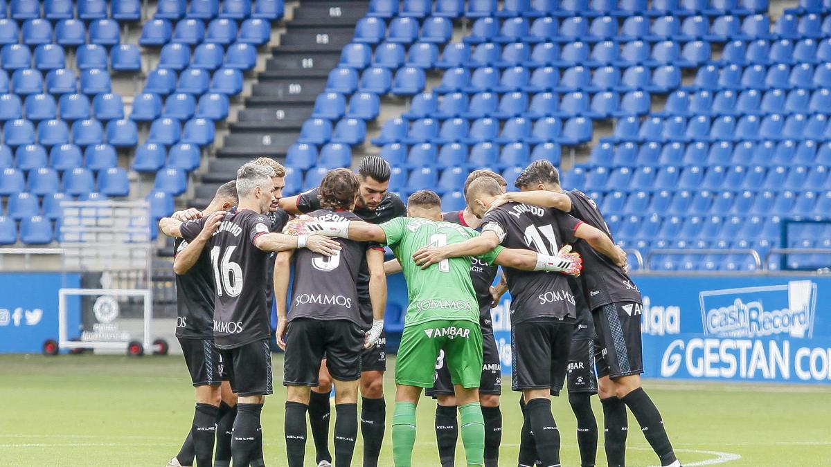 La SD Huesca, ante cuatro partidos con el ascenso en el horizonte