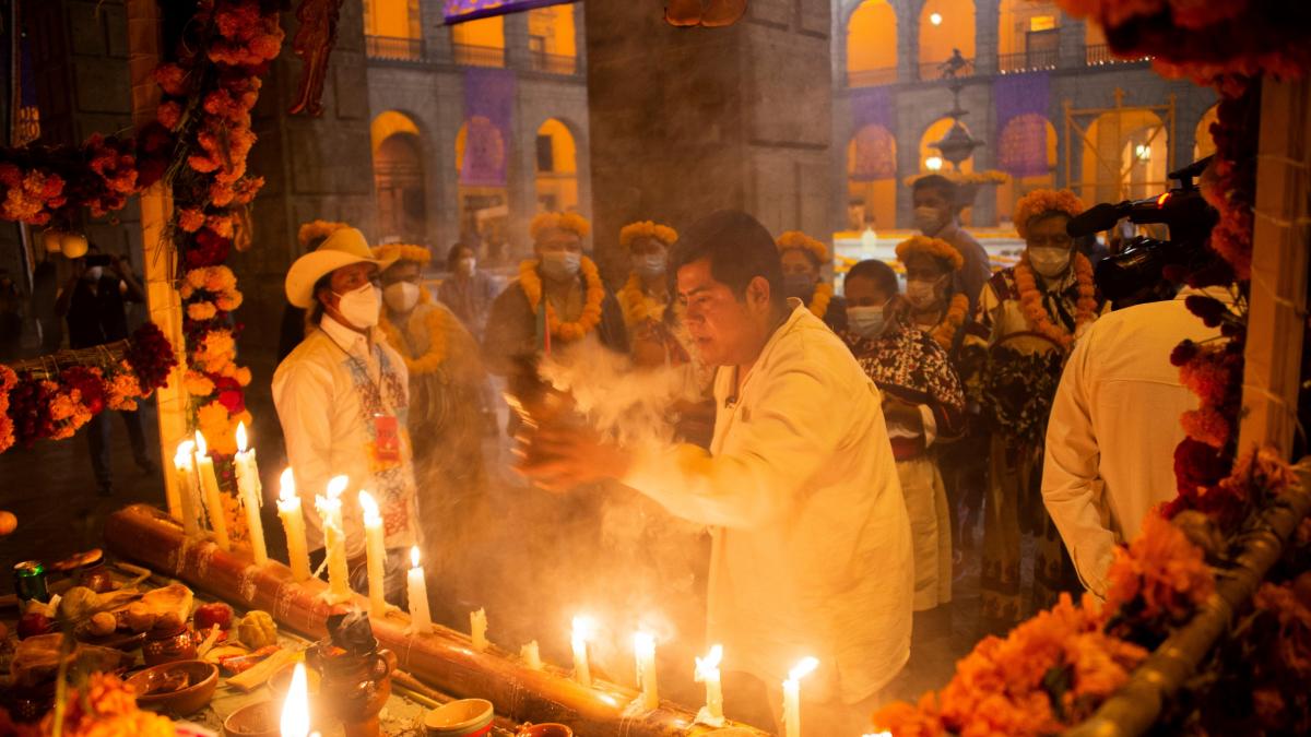 Fiesta de las almas, tradición indígena para venerar a los muertos en