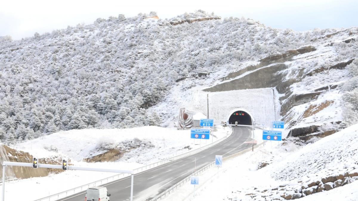 Imágenes del temporal de nieve en el Pirineo de Huesca