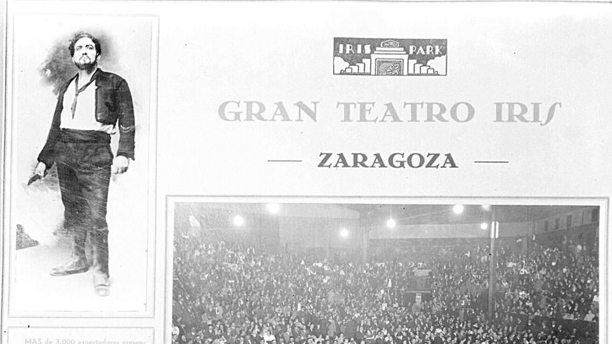 66 years have passed since the inauguration of the Gran Teatro Iris in Zaragoza