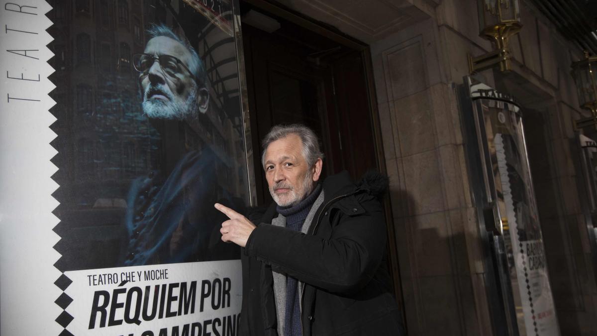 Joaquín Murillo premieres ‘Requiem for a Spanish peasant’ at the Principal of Zaragoza