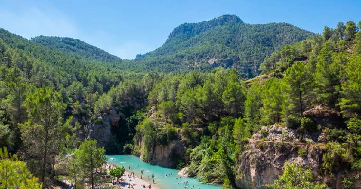 es suficiente Continental Disminución La Fuente de los Baños, un paraíso natural en el límite entre Castellón y  Teruel