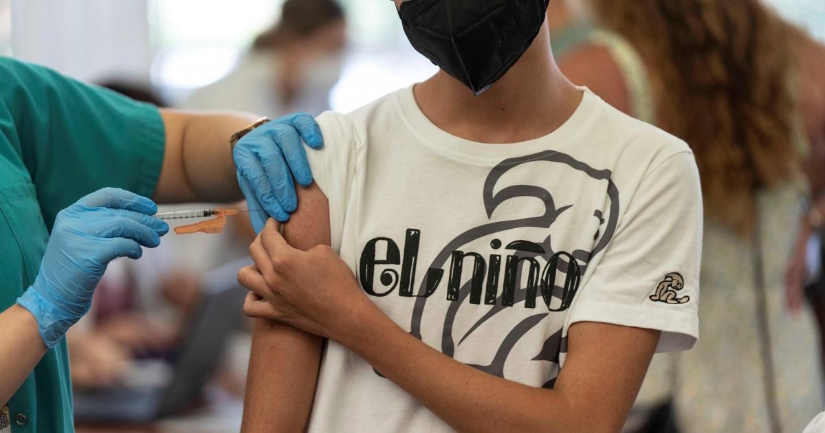 vacunacion contra la covid 19 de escolares entre los 12 y 14 anos