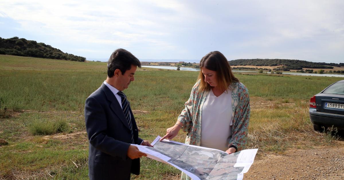 La primera fase de la unión de las albercas de Huesca empieza por la ruta  de Valdabra