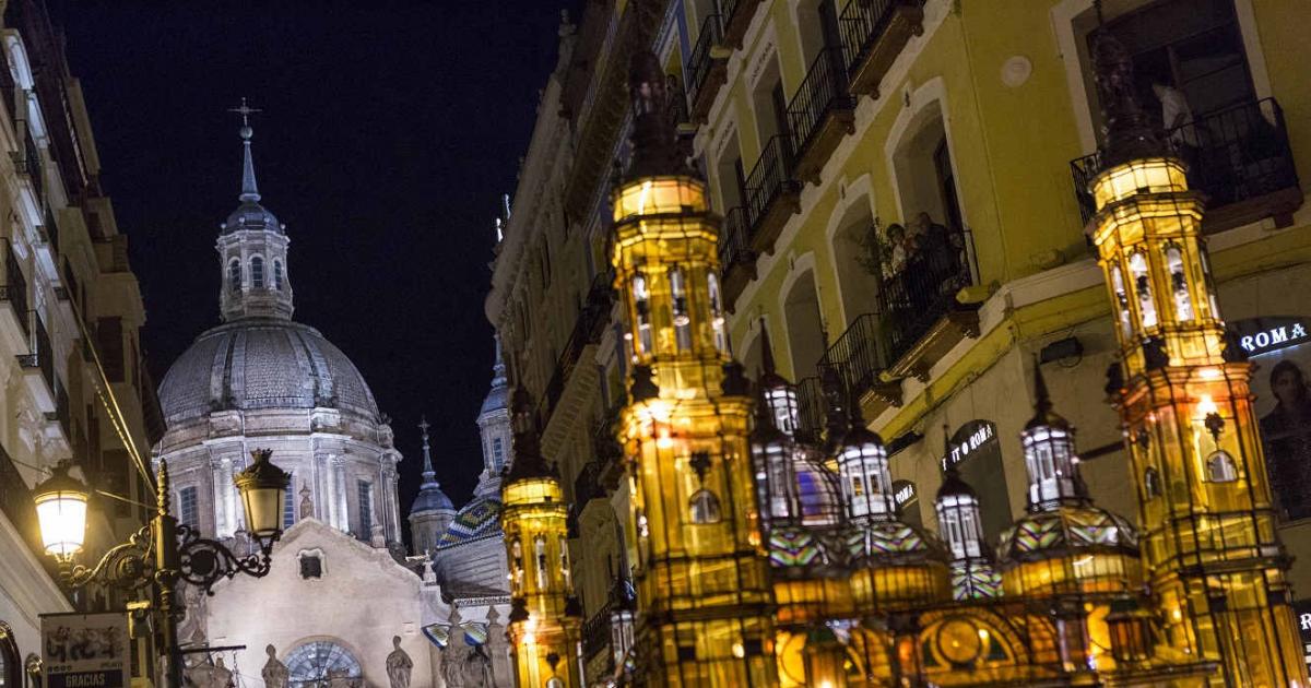 tornillo autoridad riega la flor Rosario de Cristal 2022 en Zaragoza: horario y recorrido | Fiestas del Pilar