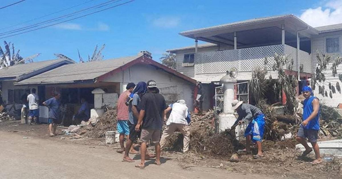 Un 80 % De La Población De Tonga Está Afectada Por El Desastre, Según ...