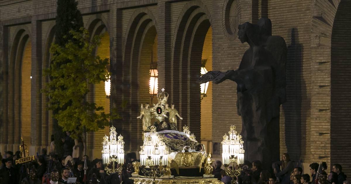 Recorridos, horarios de Viernes Santo 2022 en Zaragoza: procesiones de  Semana Santa
