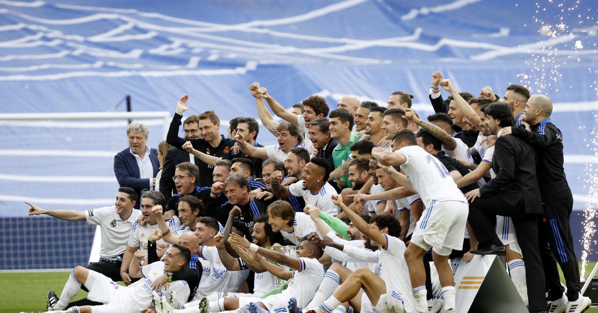 Limpia el cuarto sorpresa Elemental El Real Madrid golea al Espanyol y se proclama campeón de liga