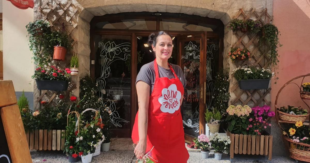 Nena Revuelo, la floristería zaragozana que ha nacido en primavera: “Nunca  es tarde para empezar de cero”